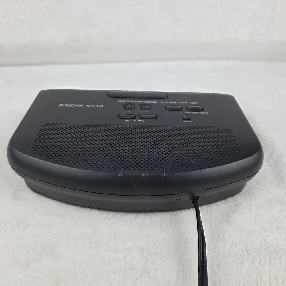 Vintage Sony Dream Machine ICF C370 Alarm Clock Radio Dual Alarm FM AM Tested
